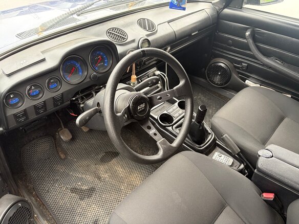 1996 Lada (ВАЗ) 2106, синий, 200000 рублей - вид 6