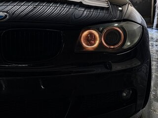 2008 BMW 1 серии 120d I (E81/E82/E87/E88) Рестайлинг, чёрный, 1550000 рублей, вид 3