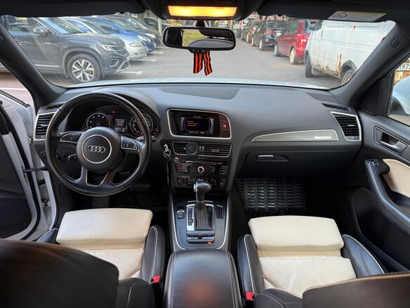 2013 Audi Q5 I (8R) Рестайлинг, белый - вид 5