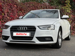 2013 Audi A4 IV (B8) Рестайлинг, белый, 1400000 рублей, вид 2