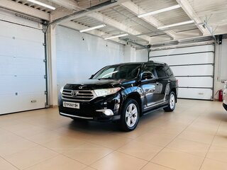2013 Toyota Highlander II (XU40) Рестайлинг, чёрный, 2329000 рублей, вид 2