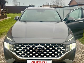 2021 Hyundai Santa Fe IV Рестайлинг, серый, 3000000 рублей, вид 2