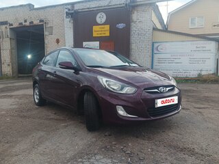2011 Hyundai Solaris I, фиолетовый, 699000 рублей, вид 1