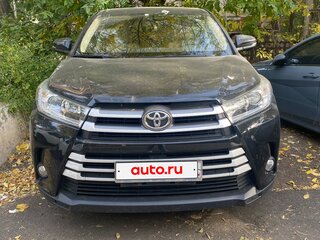 2021 Toyota Highlander III (XU50) Рестайлинг, чёрный, 4700000 рублей, вид 1