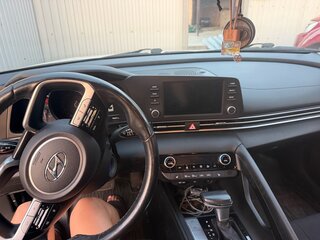 2021 Hyundai Elantra VII (CN7), белый, 1800000 рублей, вид 5