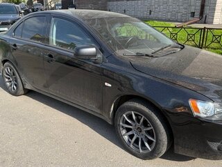 2007 Mitsubishi Lancer X, чёрный, 500000 рублей, вид 3