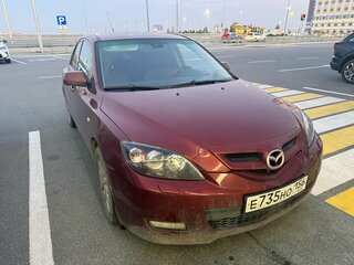 2008 Mazda 3 I (BK) Рестайлинг, красный, 499000 рублей, вид 2