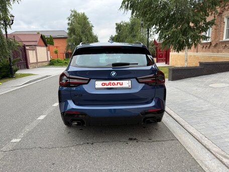 2021 BMW X3 30e xDrive III (G01) Рестайлинг, синий, 4990000 рублей, вид 5