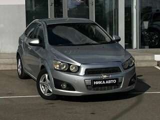 2012 Chevrolet Aveo II, серебристый, 499000 рублей, вид 1