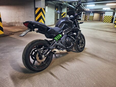 2013 Kawasaki ER-6N, чёрный, 550000 рублей, вид 3