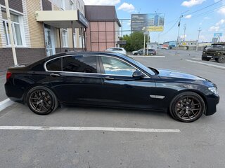2015 BMW 7 серии Long 750Li xDrive V (F01/F02/F04) Рестайлинг, чёрный, 2869000 рублей, вид 4