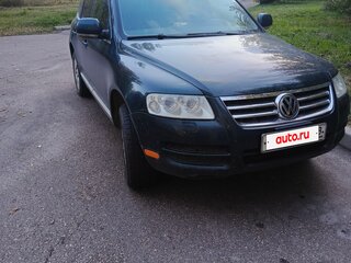 2005 Volkswagen Touareg I, зелёный, 850000 рублей, вид 2
