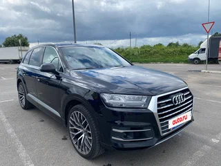 2018 Audi Q7 II (4M), чёрный, 4487000 рублей, вид 4