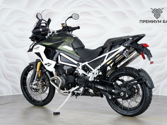 2023 Triumph Tiger 1200, зелёный, 1750000 рублей - вид 7