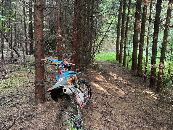2022 Kayo Evolution YX140EM, голубой, 90000 рублей - вид 15