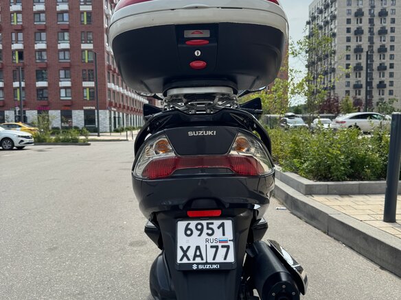 2012 Suzuki Burgman (SkyWave) 400, серый, 450000 рублей - вид 3