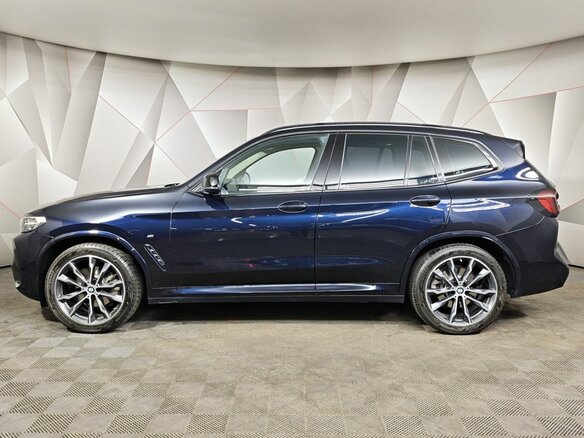 2021 BMW X3 30i xDrive III (G01) Рестайлинг, чёрный, 4790000 рублей - вид 4