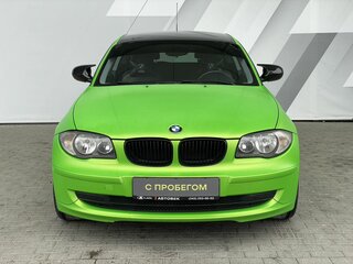 2010 BMW 1 серии 116i I (E81/E82/E87/E88) Рестайлинг, чёрный, 698000 рублей, вид 2