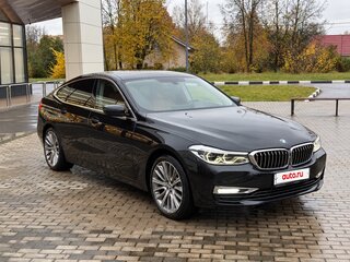 2018 BMW 6 серии Gran Turismo 630d xDrive IV (G32), чёрный, 5200000 рублей, вид 4
