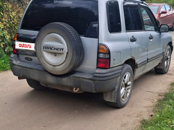 1999 Chevrolet Tracker II, серебристый, 228000 рублей - вид 4