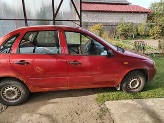 2006 Lada (ВАЗ) Kalina I, красный, 100000 рублей, вид 4