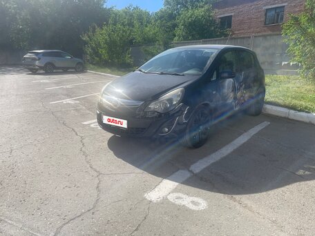 2011 Opel Corsa D Рестайлинг I, чёрный, 600000 рублей, вид 2