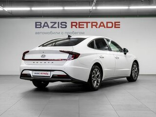 2020 Hyundai Sonata VIII (DN8), белый, 2150000 рублей, вид 5