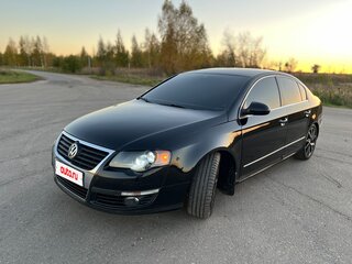 2008 Volkswagen Passat B6, чёрный, 570000 рублей, вид 1