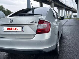 2016 Skoda Rapid I, серебристый, 1125000 рублей, вид 4