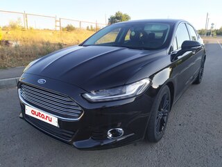 2016 Ford Fusion (North America) II, чёрный, 1700000 рублей, вид 2