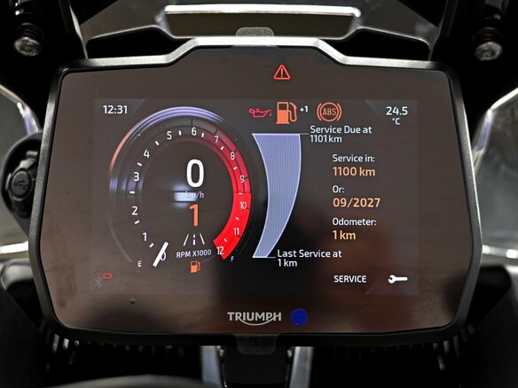 2024 Triumph Tiger 900, красный, 1600000 рублей - вид 8