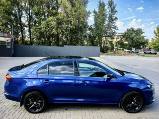 2021 Skoda Rapid II, синий, 1900000 рублей, вид 4