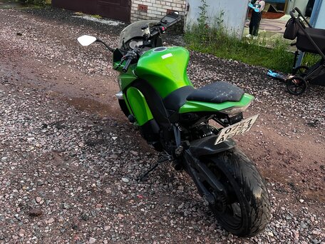 2014 Kawasaki Z 1000SX, зелёный, 650000 рублей, вид 5