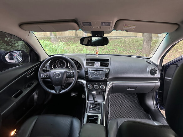 2010 Mazda 6 II (GH) Рестайлинг, синий, 840000 рублей - вид 17