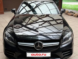2020 Mercedes-Benz C-Класс AMG 43 AMG IV (W205) Рестайлинг, чёрный, 5400000 рублей, вид 2