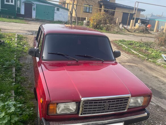 2007 Lada (ВАЗ) 2107, пурпурный, 170000 рублей - вид 3