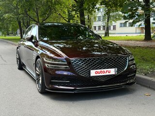 2020 Genesis G80 II, коричневый, 3890000 рублей, вид 1