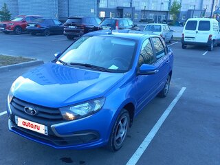 2020 Lada (ВАЗ) Granta I Рестайлинг, синий, 660000 рублей, вид 3