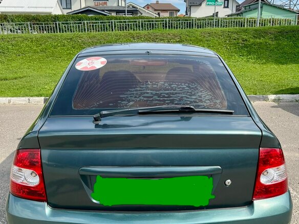 2008 Lada (ВАЗ) Priora I, серый, 260000 рублей - вид 3