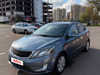 2012 Kia Rio 5-speed III, голубой, 630000 рублей, вид 1