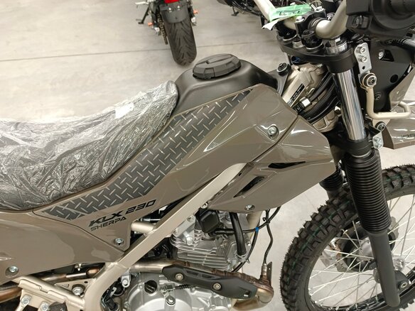 2025 Kawasaki KLX 230, зелёный, 610000 рублей - вид 17