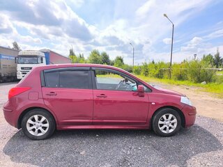 2011 Nissan Tiida I Рестайлинг, красный, 600000 рублей, вид 2