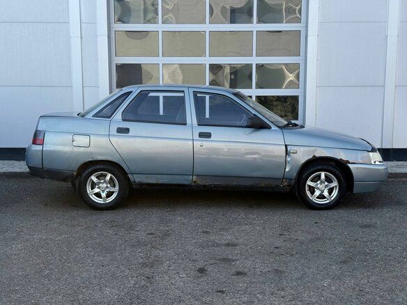 2002 Lada (ВАЗ) 2110, серый, 100000 рублей - вид 5