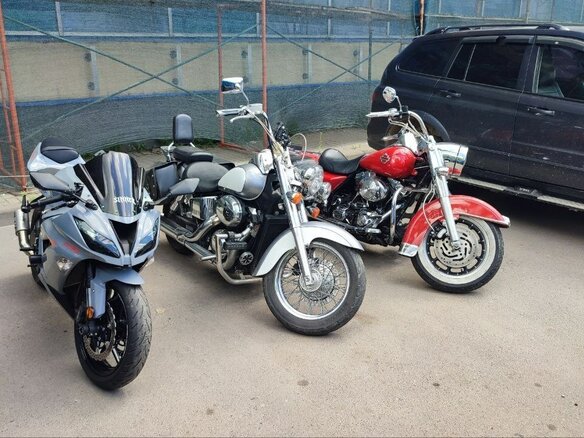 2001 Honda Shadow 750, серебристый, 400000 рублей - вид 6