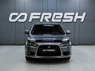 2013 Mitsubishi Lancer X Рестайлинг, серый, 849000 рублей, вид 3