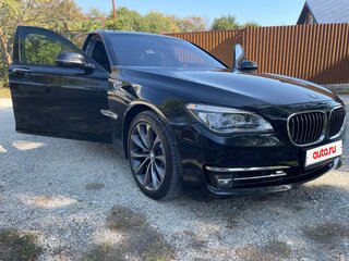 2014 BMW 7 серии Long 750Li xDrive V (F01/F02/F04) Рестайлинг, чёрный, 2800000 рублей, вид 2