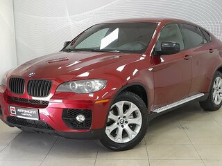 2008 BMW X6 35i 6-speed I (E71), красный, 1069000 рублей, вид 1
