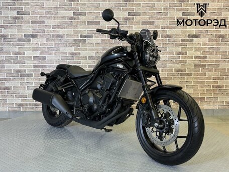 2021 Honda CMX 1100 Rebel, чёрный, 926000 рублей, вид 4