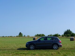 2010 Audi Q5 I (8R), серый, 1290000 рублей, вид 4