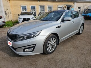 2014 Kia Optima III Рестайлинг, серебристый, 1280000 рублей, вид 2